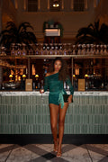 NEVE LACE BODYSUIT | EMERALD